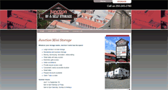 Desktop Screenshot of junctionministorage.com